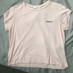 antisocial crop top